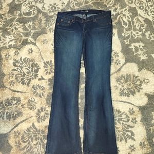 Source Of Wisdom Plus Size Slim Bootcut Jeans Size 16 Inseam 35.5" Waist 42"